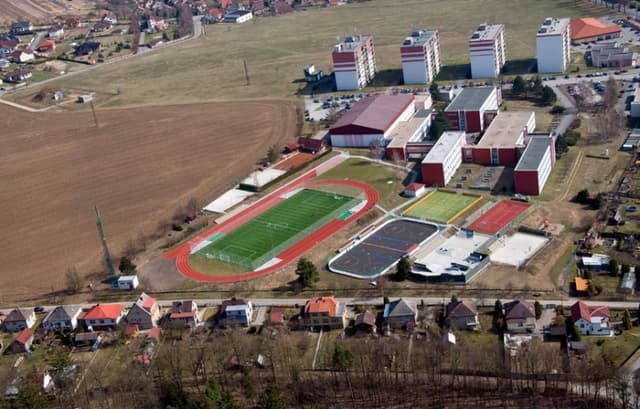 Obr. 15 – zaměření sportovišť