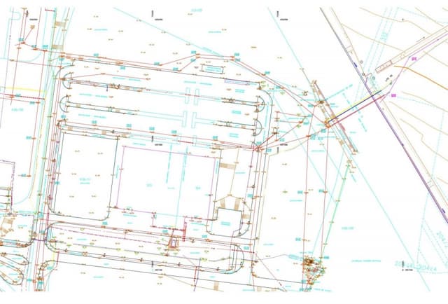 Obr. 17 – skladové terminály na 11. km dálnice D1