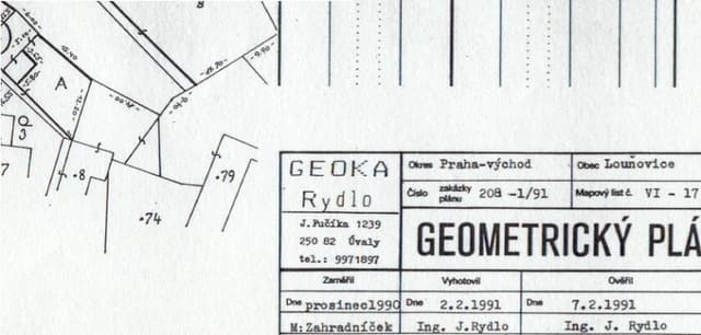1. geom. plán GEOKA